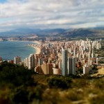 Fotografía tilt desde la sierra Helada (cortesía de Jesús Lidón)