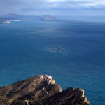 Faro de El Albir y peñon de Ifach