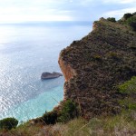 El mediterráneo desde la Sierra Helada