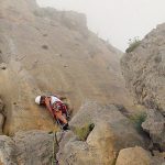 Escalada en el Puig Campana (Alicante) - Espolón Central, entrada directa V 420m