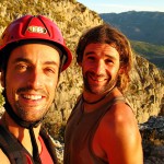 Final de la vía ferrata del Ponoch