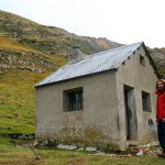 Cabaña de Linza. Pequeña pero muy cómodo