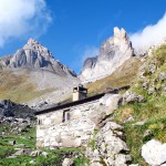 El refugio y las agujas de Ansebère