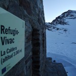 El Mulhacen desde el refugio de La Caldera