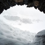 Vistas desde nuestra ventana/ puerta. El temporal continua