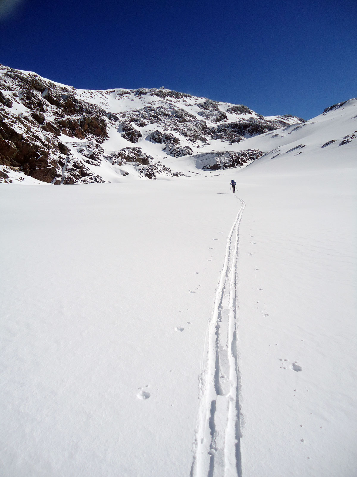 Comenzamos nuestra ruta hacía el pico de Elorrieta