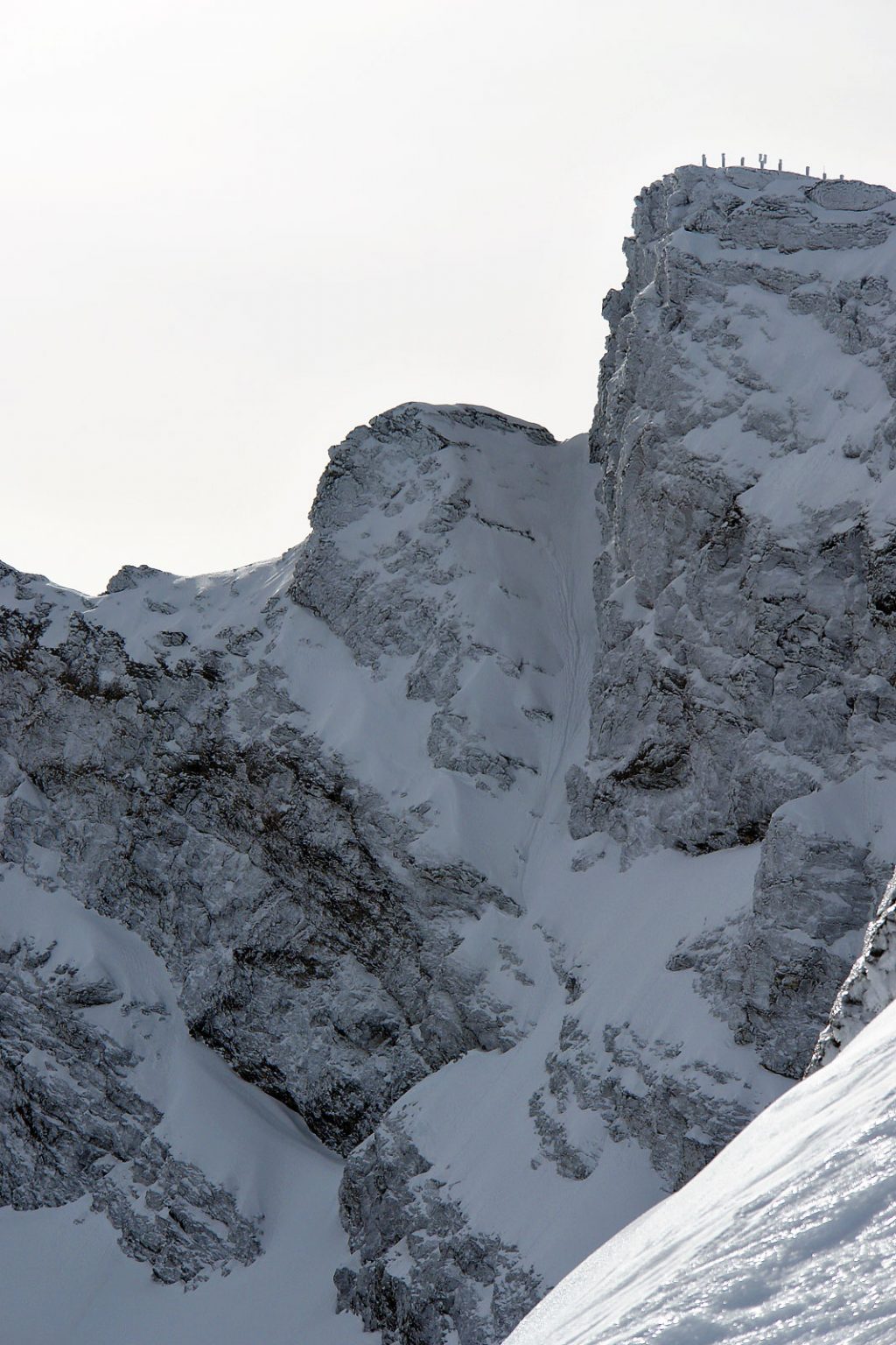 Canuto norte del Veleta, nuestro objetivo inicial