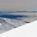 Mar de nubes hacia la Sierra Mágina