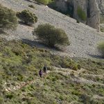 Embalse de Guadalest, Pla de la Casa, Benasau. Prueba final en el módulo de montaña del TCAF