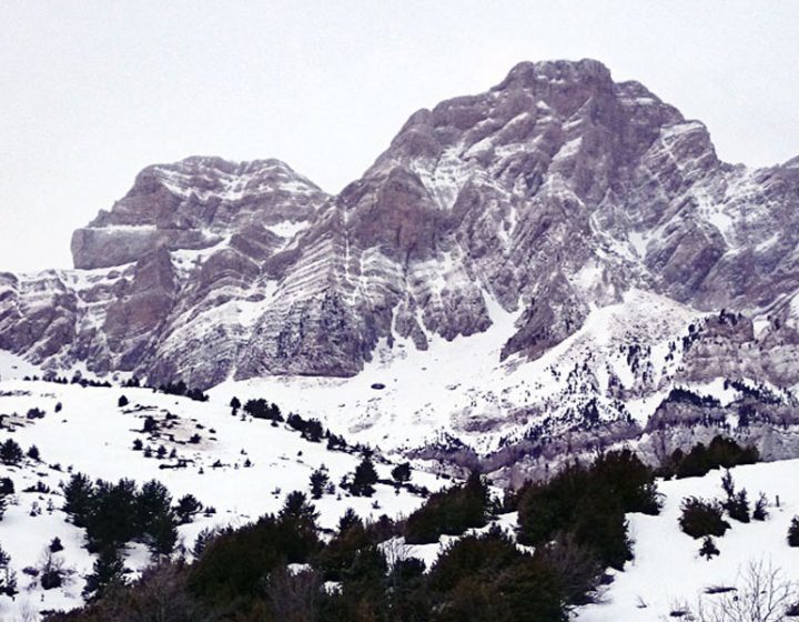 Cara norte del Peña Telera