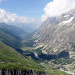 Valle en el Tour del Mont Blanc