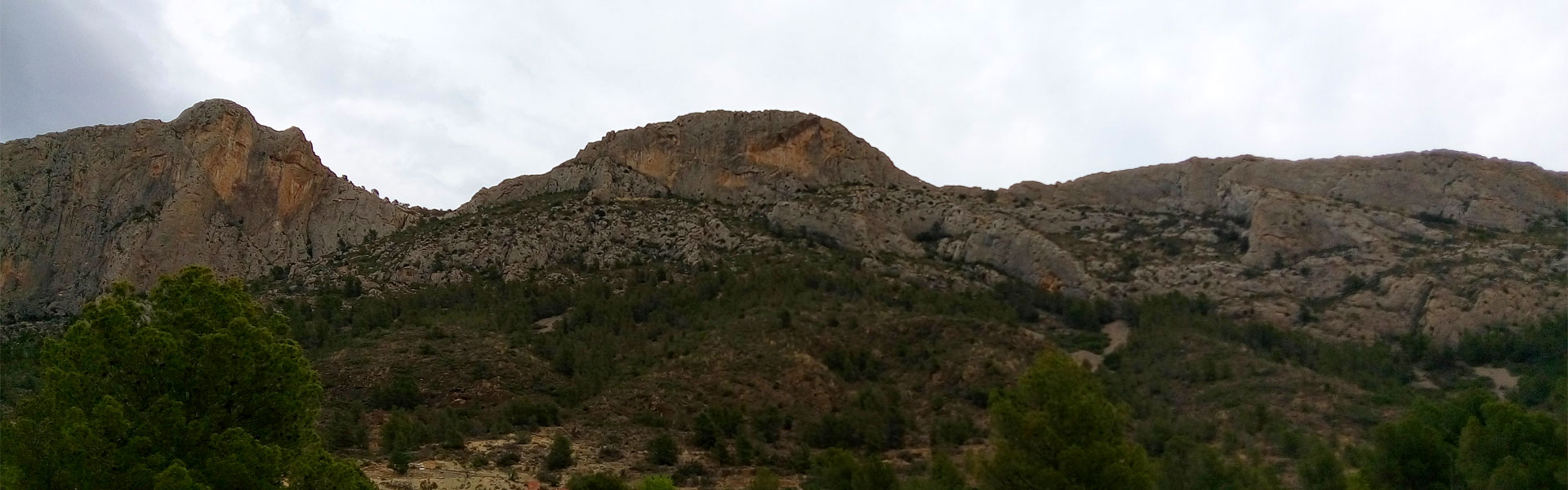 Cresta de les Coves. Cabeçó d´Or