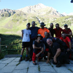 El equipo al completo. De izquierda a derecha y de arriba abajo: Pol, José Joaquín, Isidoro, Lidón, Óscar, Bruno, yo, Gerard, Javi y Gorka