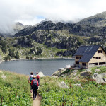 Llegando al refugio de Colomers