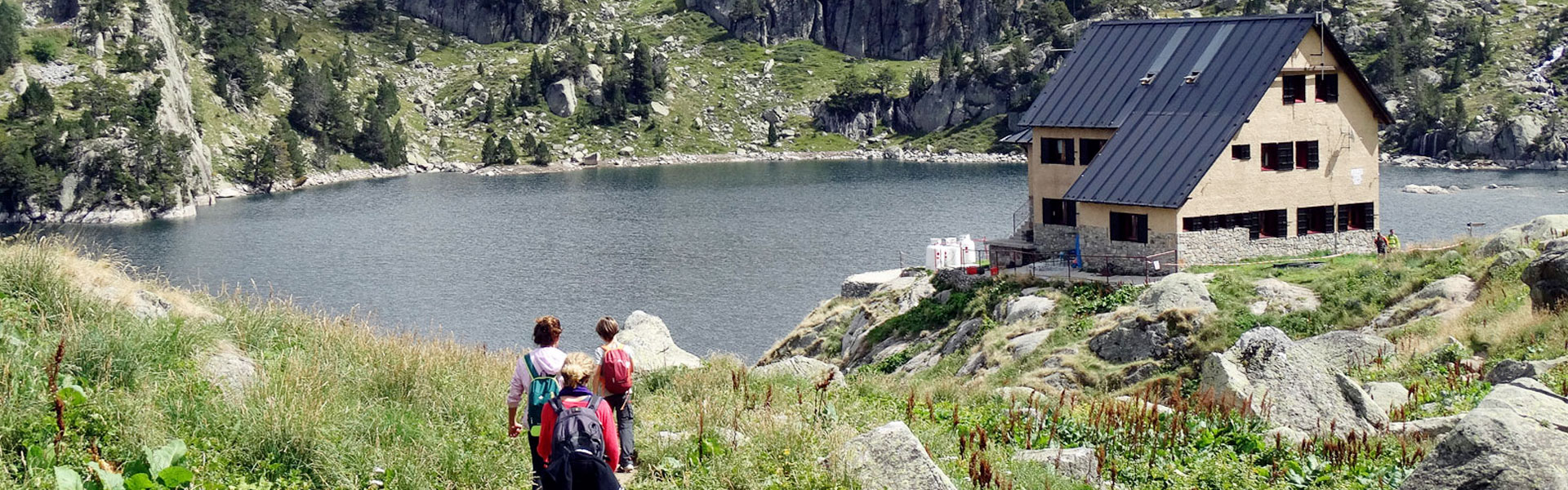 Excursión con niños al refugio de Colomers