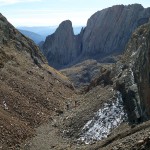 Canal Fonda. Cresta del Forcau al fondo