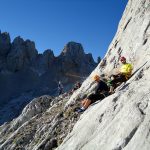 Pie de la vía Pidal Cainejo en el Naranjo de Bulnes