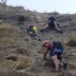 Escalada en Redovan. Vía Don Rodrigo Osú (V+, 220m)