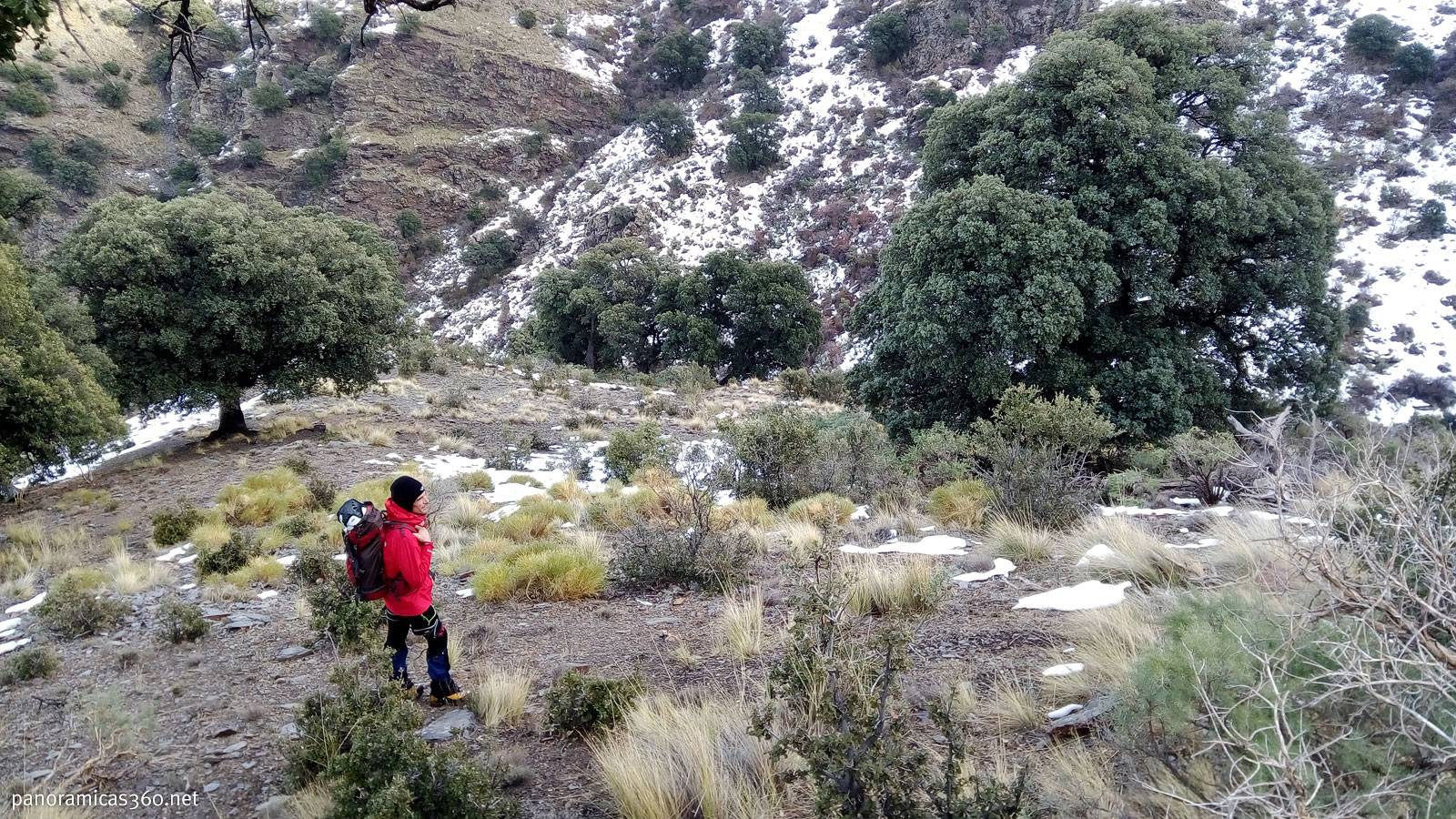 Al final de la loma del Zarago. Sierra Nevada almeriense