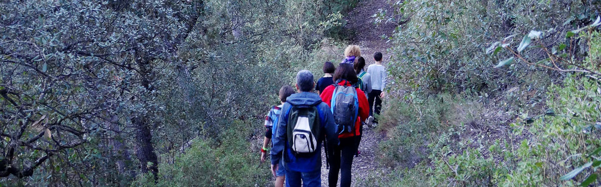 Senderismo con niños en la Font Roja