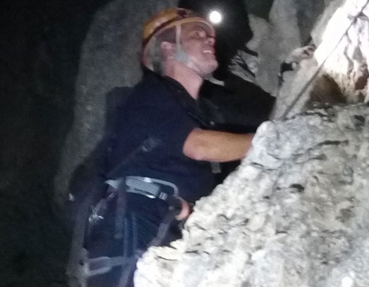 Ferrata del Cid nocturna