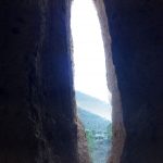 Impresionante cárcava junto a la vía verde del Maigmó