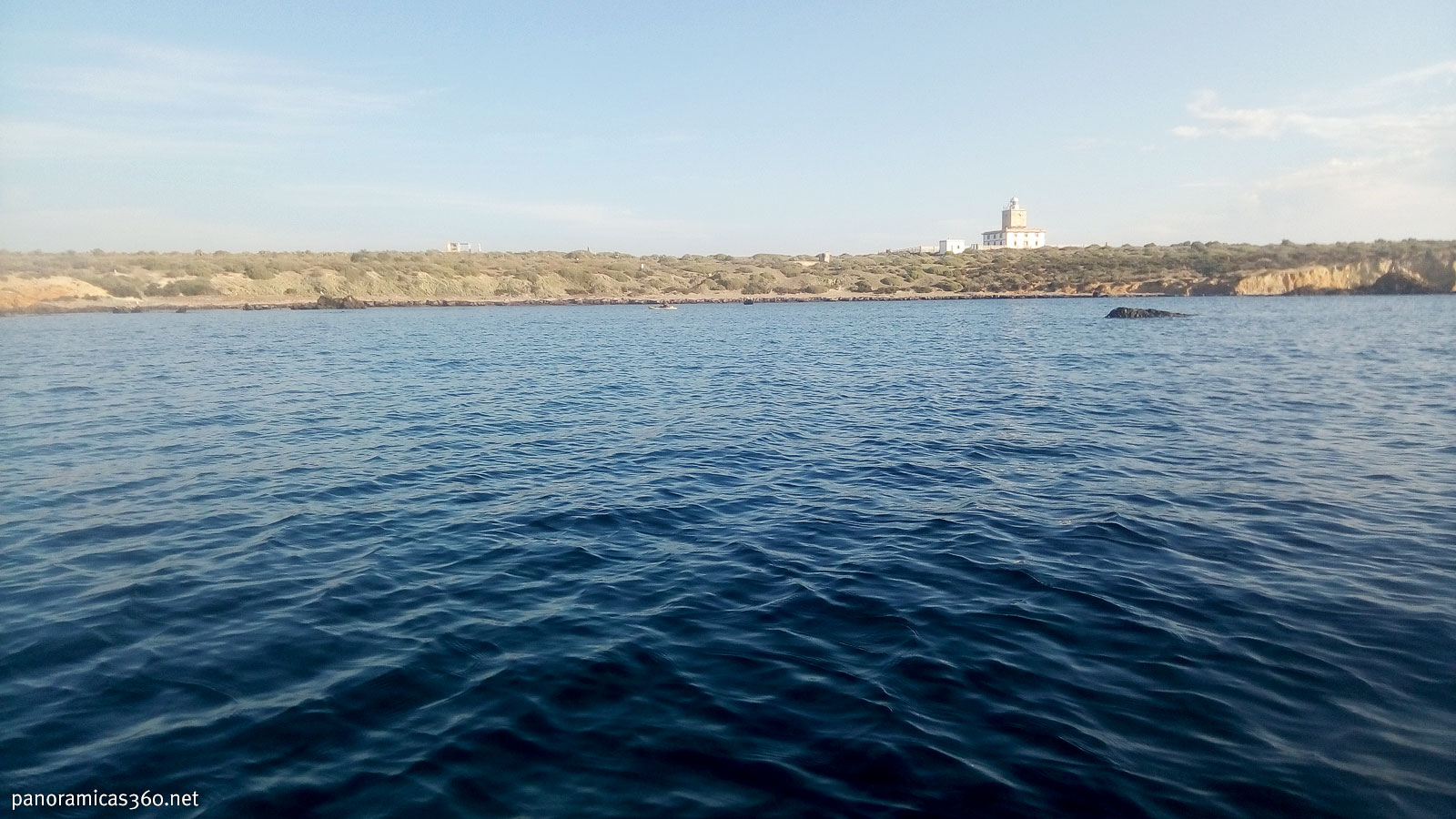 Isla de Tabarca desde la isleta de la Galera