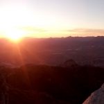 Puesta de sol desde el Cabeçó d´Or