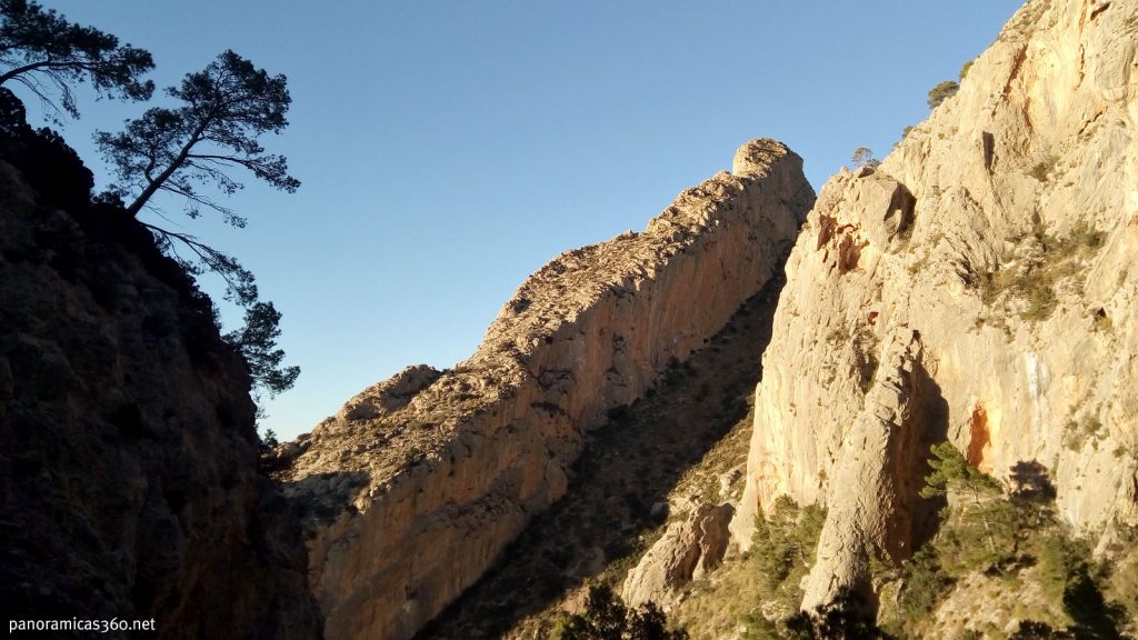 Barranco del Vidrier, Cabeçó d´Or