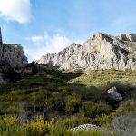 Barranco de la Canal en la Sierra Serrella