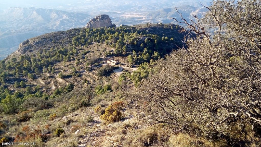 Senderismo en el Cabeçó d´Or. Vista del Coll de Polset