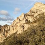 Sierra del Cabeçó d´Or con la Penya de l´Home