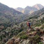 Ascendiendo por el barranc de Sotllo