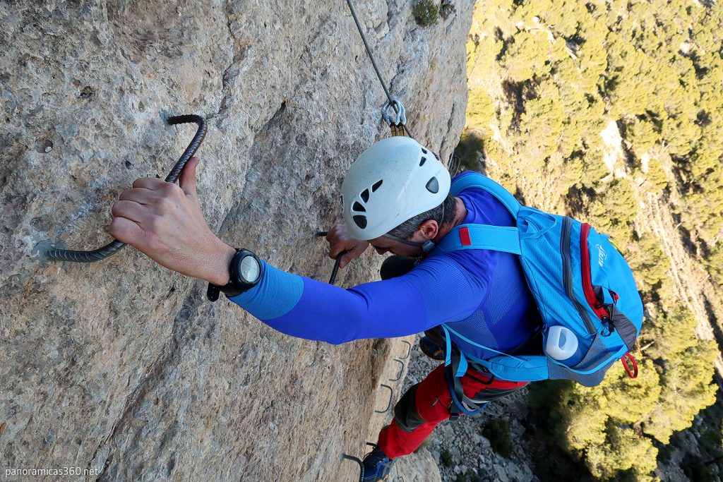 Sento terminado la ferrata de Xorret de Catí