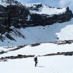 Cruzando la Cañada del Goterón