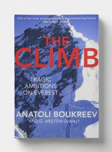 Cubierta del libro de montaña Everest 1996. Crónica de un rescate imposible - Anatoli Boukreev y De Walt Weston