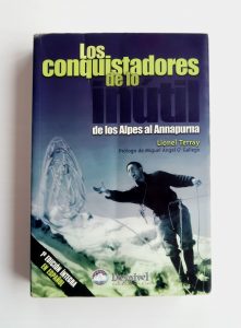 Cubierta del libro de montaña Los conquistadores de lo inutil - Lionel Terray