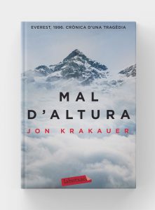 Cubierta del libro de montaña Mal de altura - Jon Krakauer