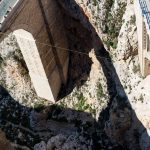 Puenting en el estrecho de Mascarat
