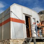 Óscar en el refugio de Besiberri