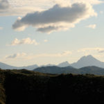 Las montañas de la Marina Baja desde la Sierra de la Ballestera