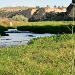 Río Seco con mucha agua