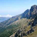 Sierra de Bernia. Detrás la sierra de Oltá