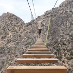 Vía Ferrata de Callosa de Segura. Tramos familiar y deportivo