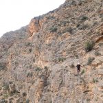 Tercer puente en el tramo familiar de la ferrata