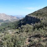 Sierras del Penyo y Segaria desde el PR-CV 465 en Ses Cordelleres