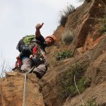 Escalada en el Rincón de Bonanza. Vía Povedilla (210 m, V+)