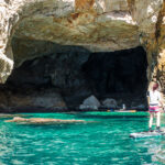 Entrada a la Cova del Llop Marí