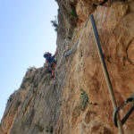 Escalada en el Cabeçó d'Or. Espolón Payju (210 m, 6b ó V+/A0)