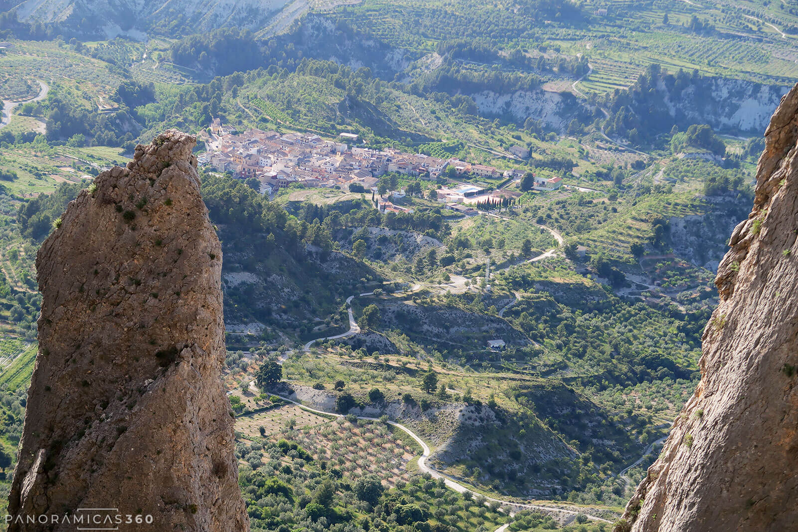 Vista de Quatretondeta desde Els Frares